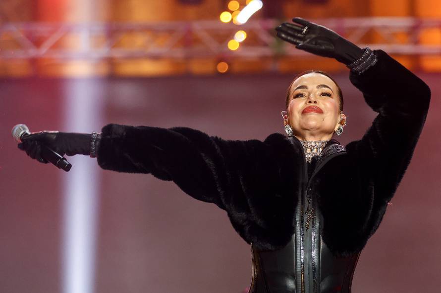 Severina u Sarajevu održala Novogodišnji koncert