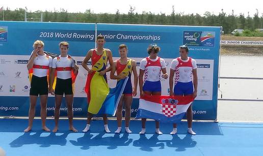 Lončarići doveslali do svjetske bronce u dvojcu bez kormilara