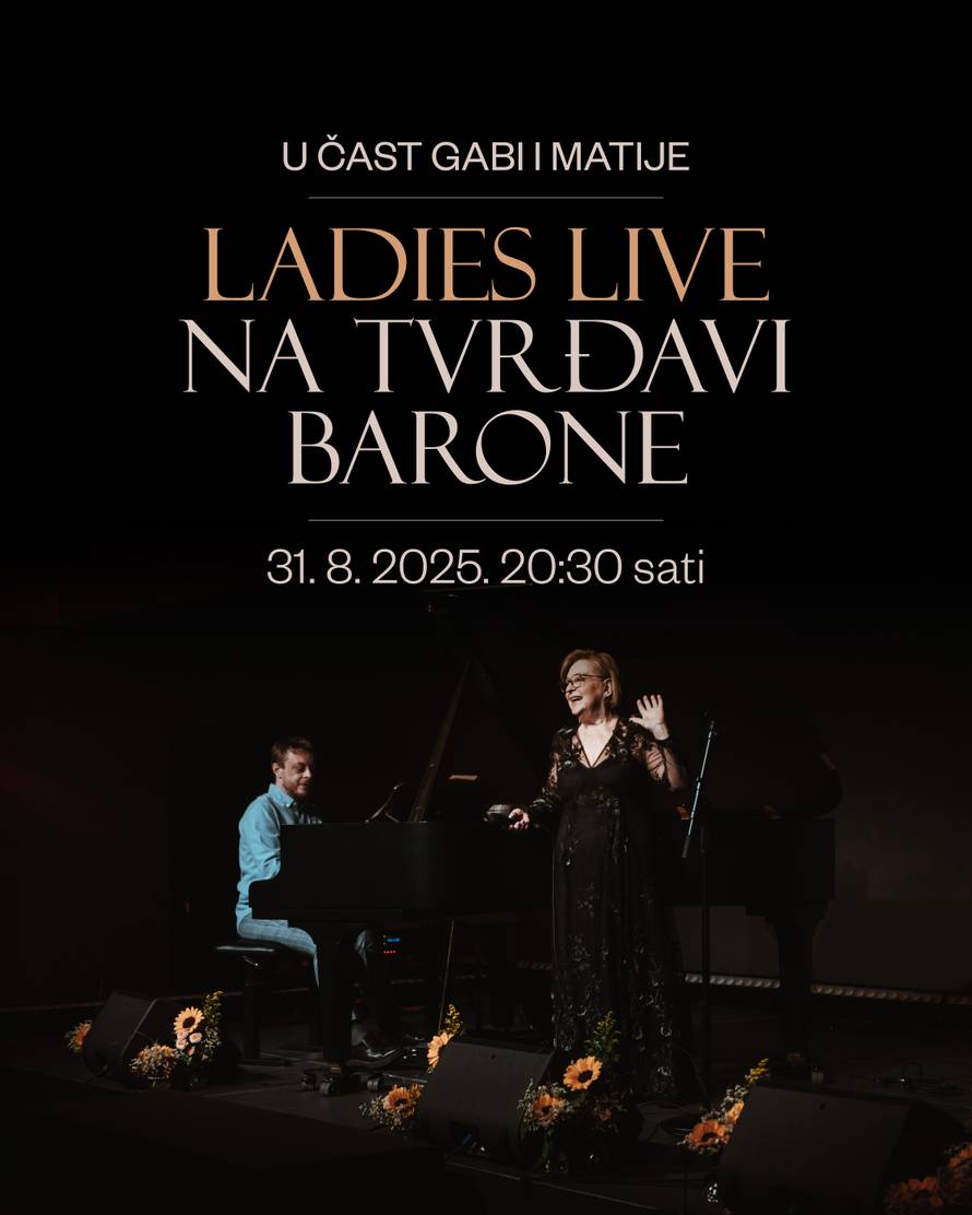 U čast Gabi i Matije: Koncert Ladies Live na Tvrđavi Barone