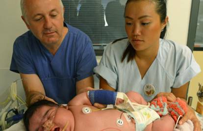 Mali div: Beba teška 6110 g rođena je prirodnim putem 