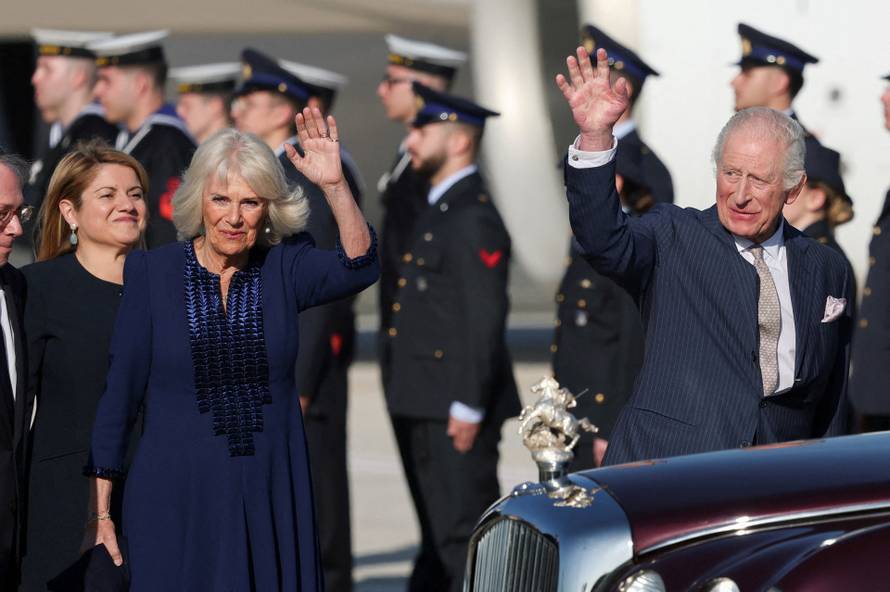 Britain's King Charles visits Italy