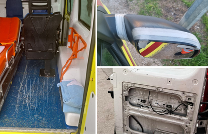 FOTO Radnik objavio fotografije sanitetskih vozila: 'Sramotno i tužno! Ovo ide po pacijente?'