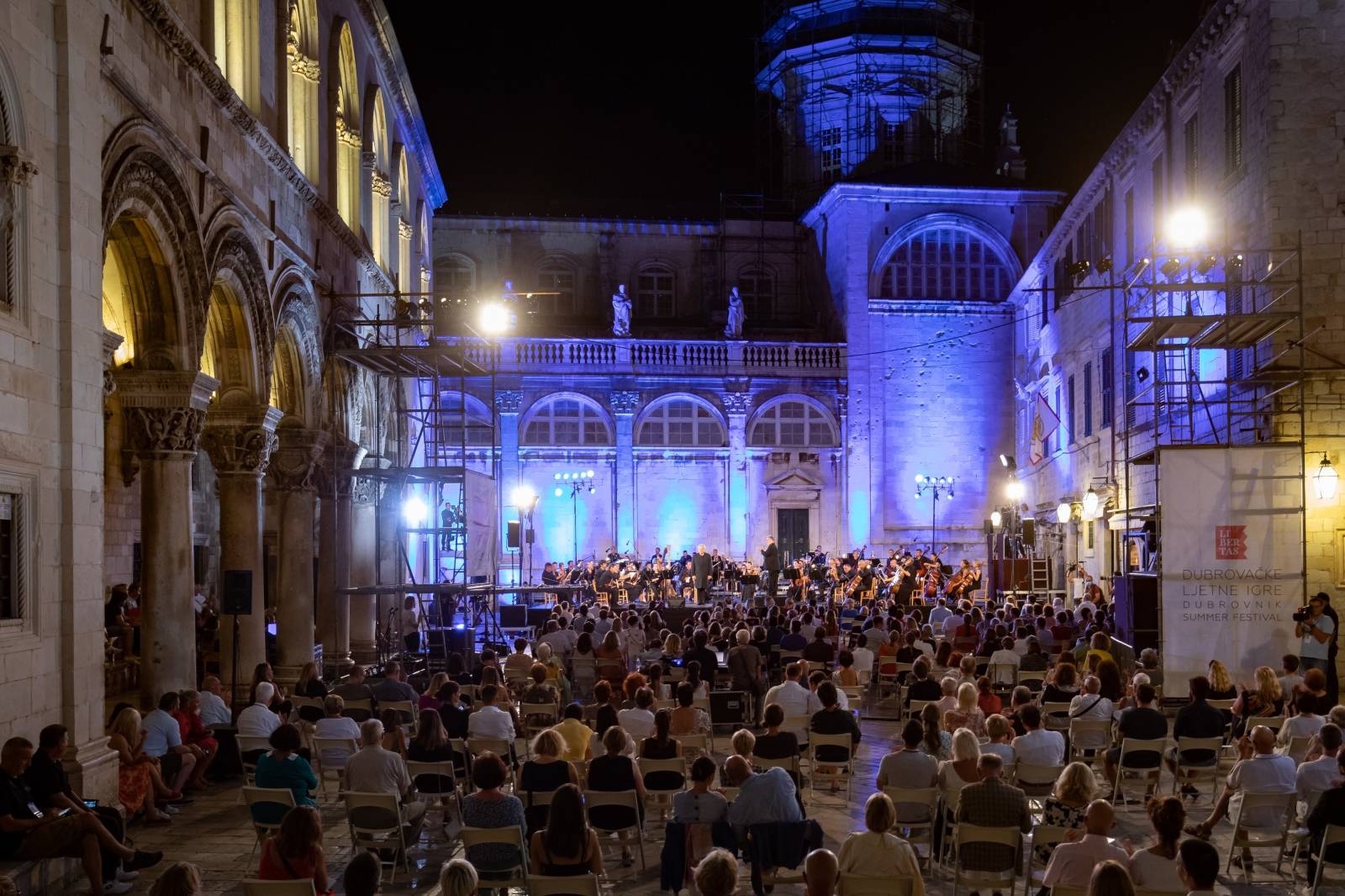 Dubrovnik: Gala koncertom ispred katedrale zatvorene Dubrovačke ljetne igre