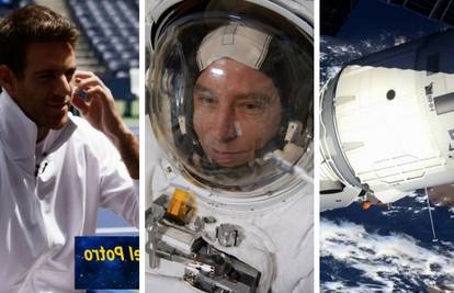 Del Potro pomagao astronautu u teniskom meču u - svemiru!
