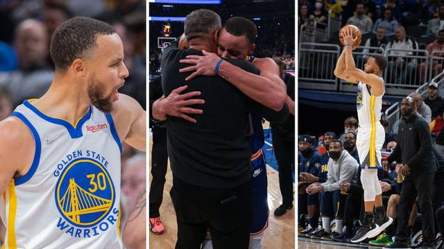 VIDEO Curry je postao najbolji tricaš NBA lige svih vremena, evo gdje su na ljestvici Hrvati