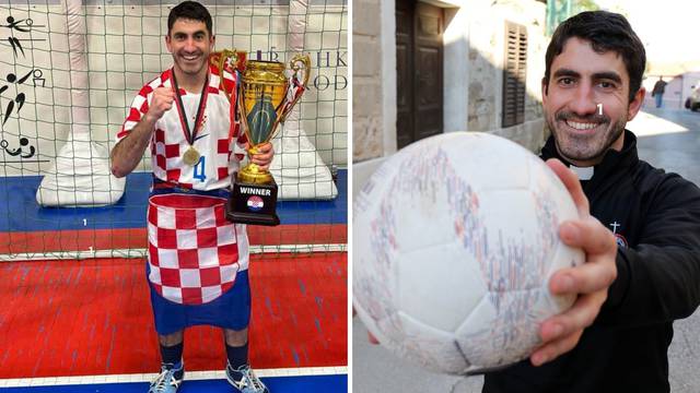 Španjolski svećenik u Bujama je osvojio zlato: 'U NK Livade sam veznjak baš kao Modrić u Realu'