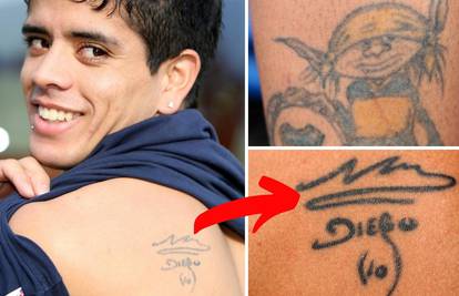 'S 14 godina sam dobio Diegov potpis i otišao s papirom na tetoviranje. Za mene je bio Bog'