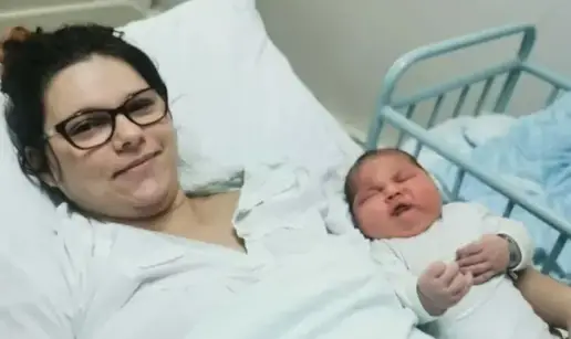 Suzana rodila mega bebu od 6,4 kg: 'Ovo mi je treće dijete. Prvo dvoje su bili normalne težine'