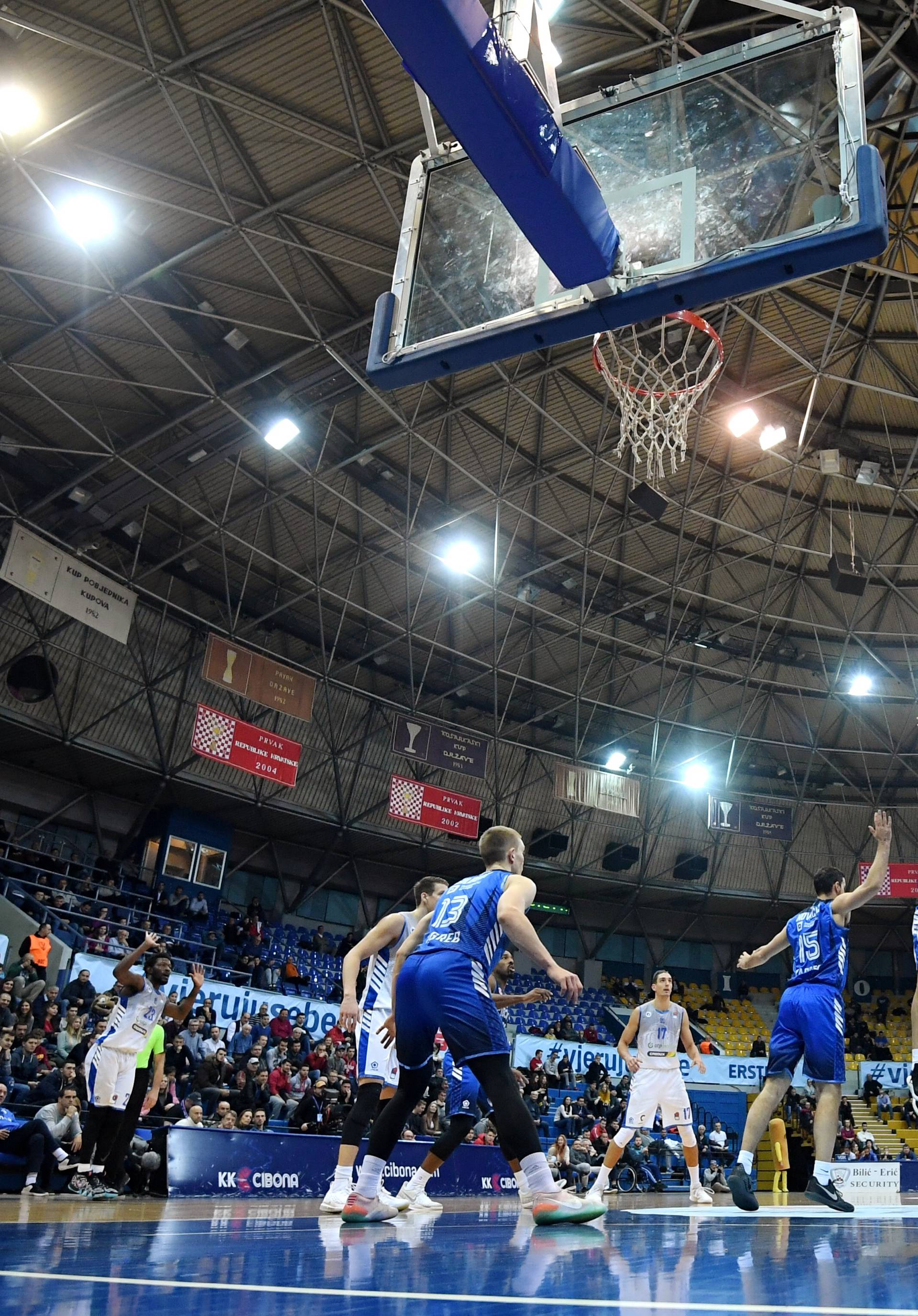 Zagreb: Cibona protiv Zadra u 8. kolu ABA lige