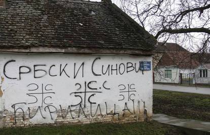 Gotova istraga u Vukovaru: Sve grafite 'Srbija' ispisivali dječaci