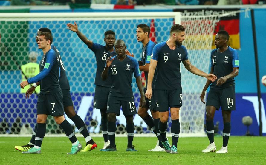World Cup - Semi Final - France v Belgium