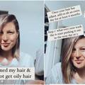 Frizerka otkrila da pere kosu svakih osam tjedana: 'Proces privikavanja traje godinu dana'