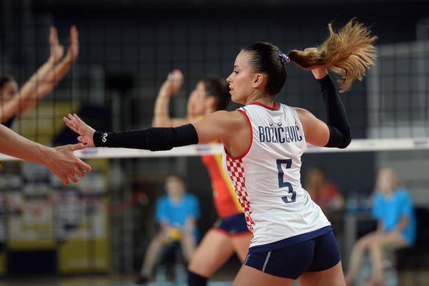 VaraÅ¾din: Final Four Zlatne lige za odbojkaÅ¡ice, utakmica Hrvatska - Å panjolska