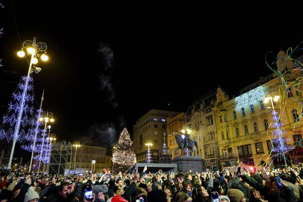 Doček Nove Godine na glavnom gradskom trgu
