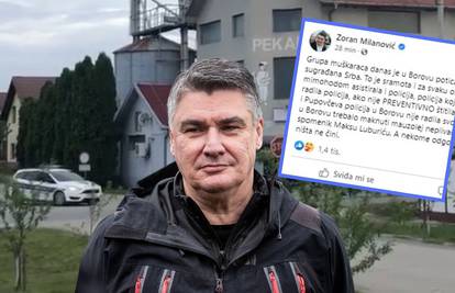 Milanović o incidentu u Borovu: Gnjusno! Ali što radi Pupovčeva i Plenkovićeva policija tamo?