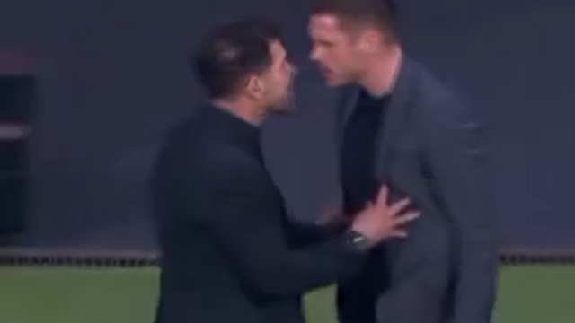 VIDEO Bijesni Simeone zamalo se potukao na utakmici Lige prvaka! Morali ih razdvajati