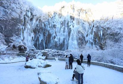 Plitvice pod snijegom i ledom