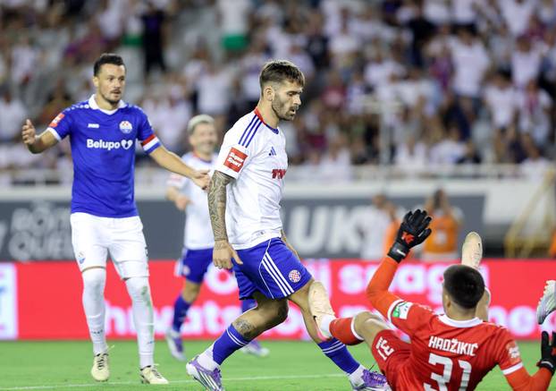 Split: Utakmica trećeg kola Prve HNL između HNK Hajduk i NK Slaven Belupo