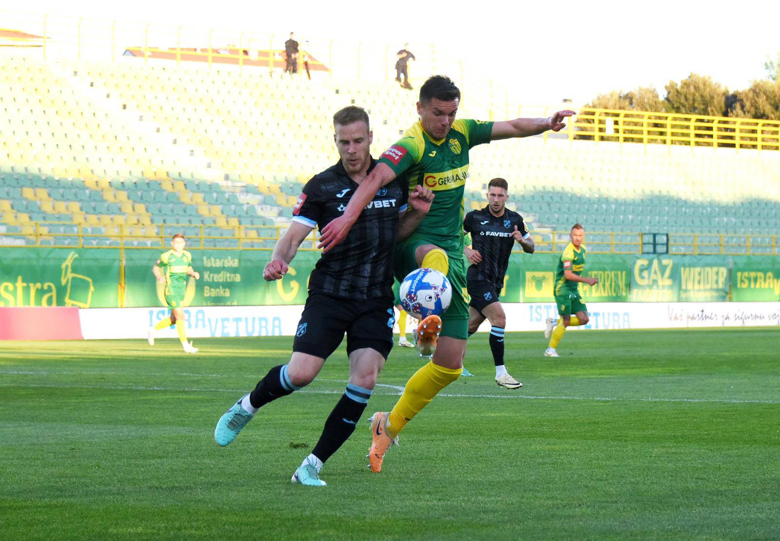 Istra i Rijeka sastali se u 30. kolu SuperSport HNL-a