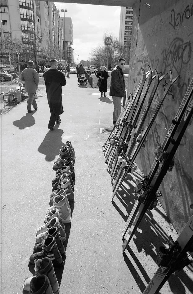 Zagreb: Tradicionalni sajam zimske opreme na Trgu sportova