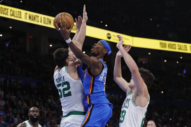 NBA: Boston Celtics at Oklahoma City Thunder