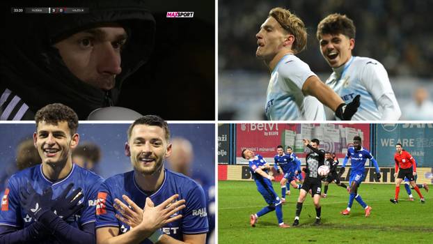 FOTO/VIDEO Debakl Hajduka i rekordna pobjeda Rijeke, sjajni Fruk i Jagušić obilježili su kolo!