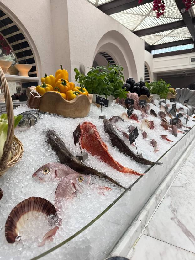 Za njih nema hladnoće i magle! Šime i Maja u badićima pozirali kraj bazena, 'padali' i zagrljaji