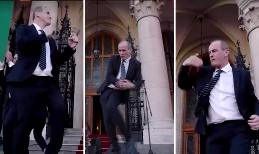 VIDEO Ma&dstrok;arski 'rasplesani politi&ccaron;ar" opet ukrao show dok je novi premijer dr&zcaron;ao govor