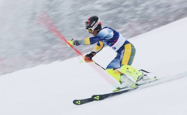 Alpine Skiing - Men's Slalom Run 1
