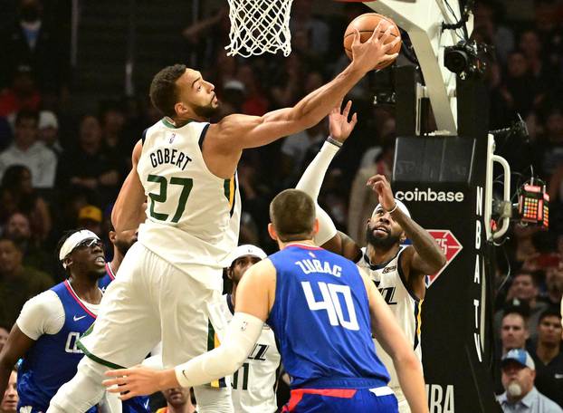 NBA: Utah Jazz at Los Angeles Clippers