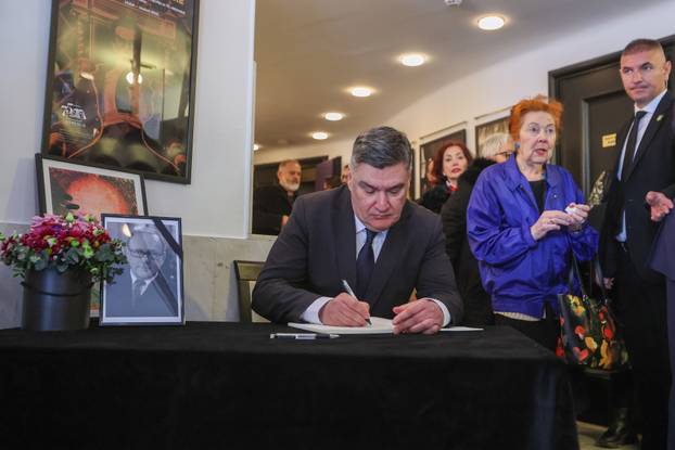 Zagreb: U kazalištu Komedija održana je komemoracija u čast Alfiju Kabiljju