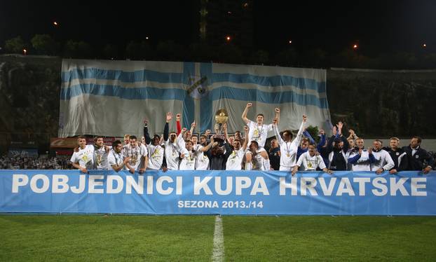 Na današnji dan 2014., Rijeka osvojila Hrvatski nogometni kup