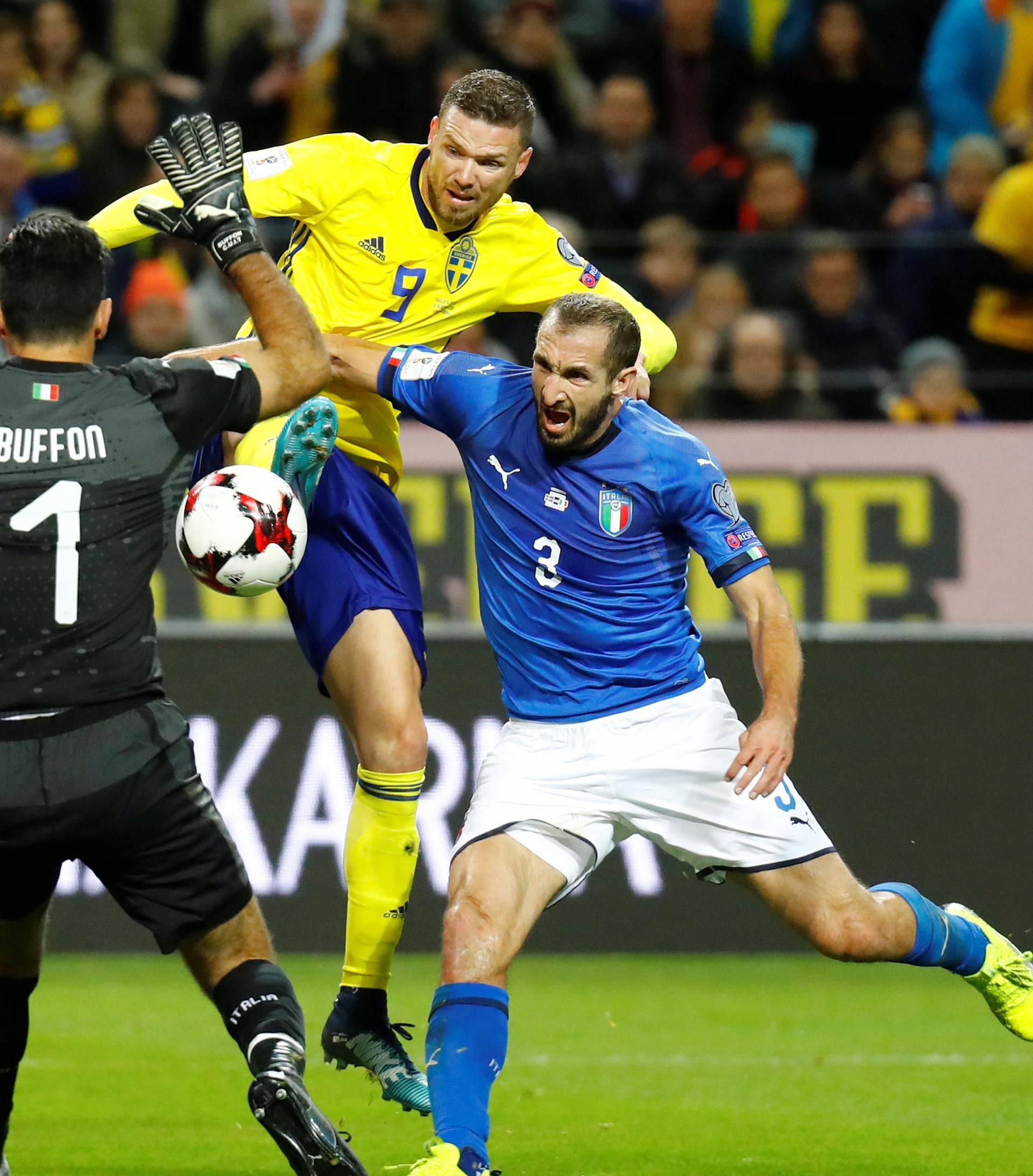 2018 World Cup Qualifications - Europe - Sweden vs Italy