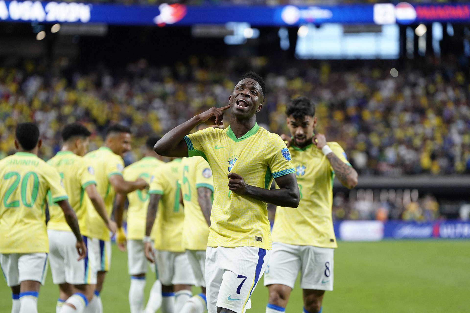 Soccer: Copa America-Paraguay vs Brazil