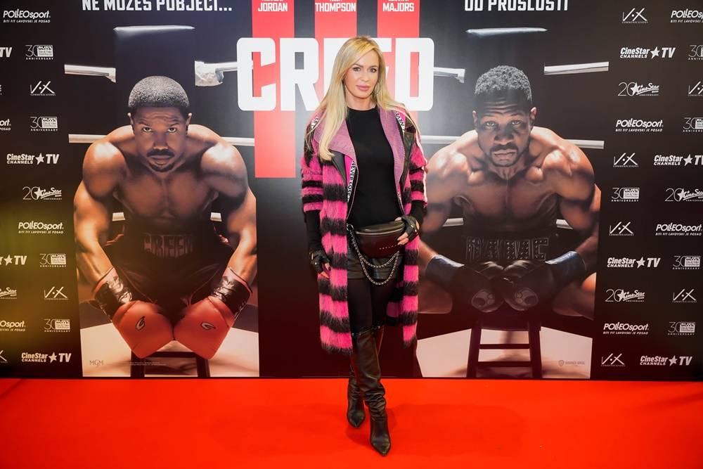 Na premijeri filma 'Creed III' u Zagrebu boksačko natjecanje, poznati su pokazali vještine