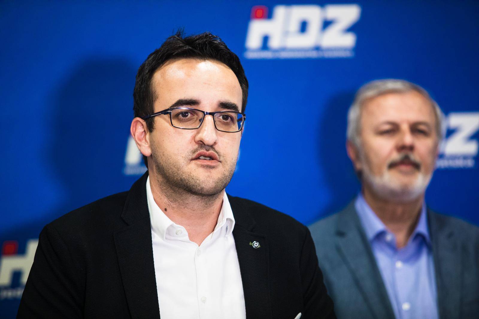 Split: Bačić i Sanader na konferenciji za medije HDZ-a