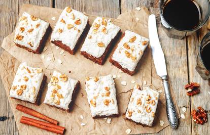 Brownie od mrkve kao spoj dva deserta za uživanje u društvu