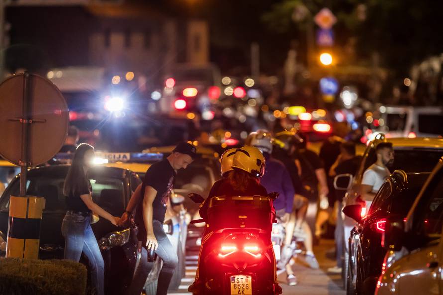 Sinj: Prometni kolaps nakon koncerta