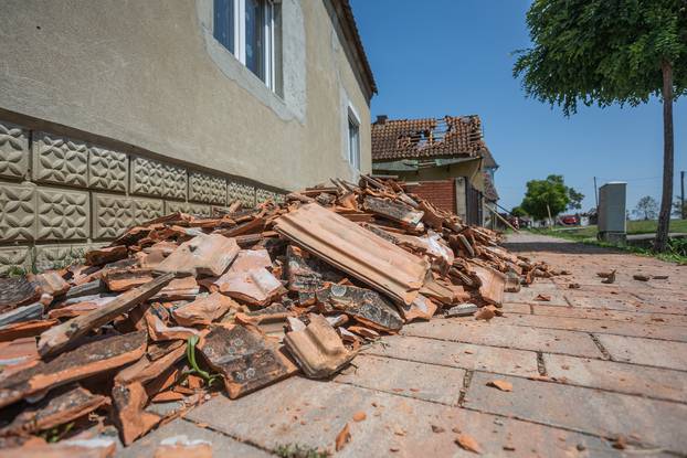 Posljedice teškog nevremena koje je poharalo Gradište