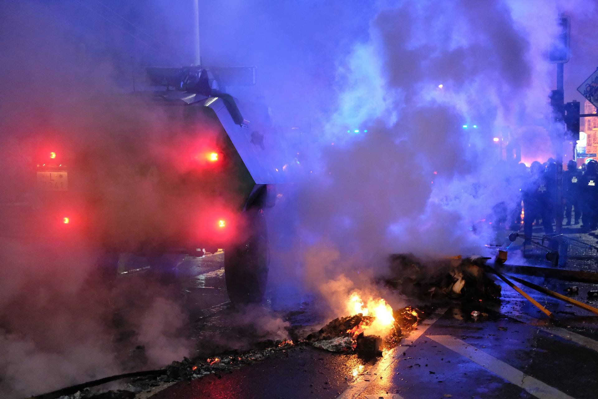 Riots in Leipzig