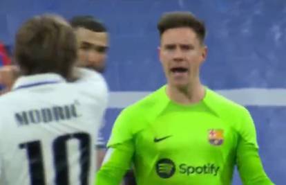 Ne baš fair-play potez Modrića: Ter Stegen je urlao na Hrvata