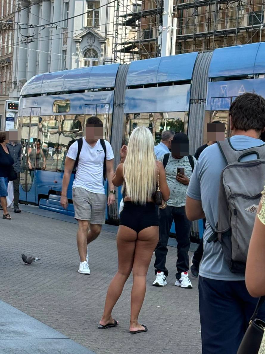 Djevojka šokirala Zagrepčane: 'Kao da je zaboravila hlače! Sve se vidjelo. Pa ovo je za plažu!'