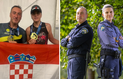 Ironman policajci Nives i Mario završili su triatlon utrku: 'Budili smo se u 3 ujutro da bi trenirali'