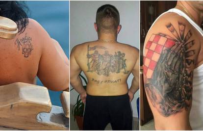 Za tetovažu spremni? Kožu ovih Hrvata krase grbovi i  šahovnica