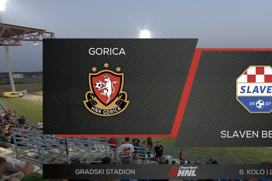 Sažetak utakmice šestog kola SuperSport Hrvatske nogometne lige između Gorice i Slaven Belupa (2:2).
