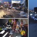 Kamion s migrantima prevrnuo se kod Okučana na A3, četvero mrtvih, jedan se bori za život