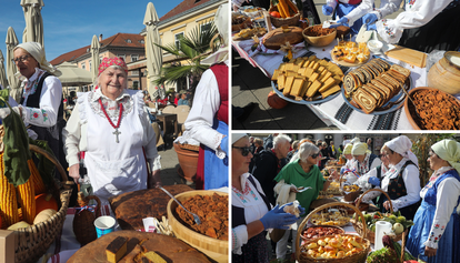 FOTO Samoborci i turisti uživali u delicijama kumica: U ponudi su bili čvarci, kruh, češnjovke...