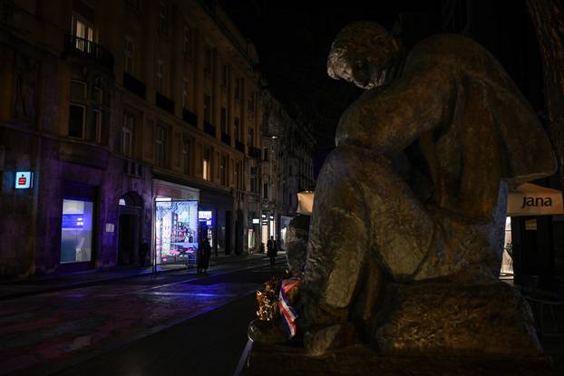 Pripreme za Festival svjetla u Zagrebu