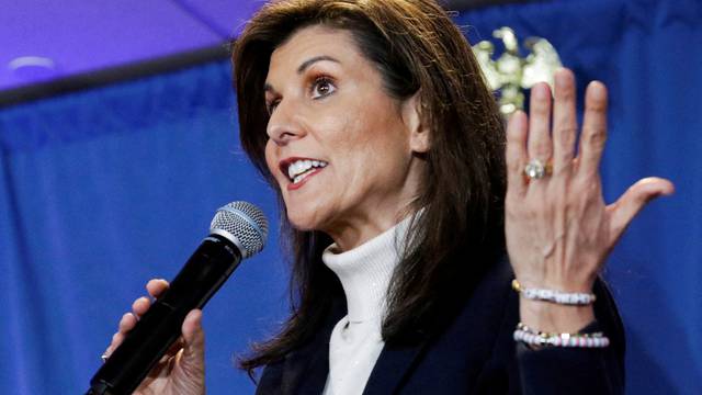 Republican presidential candidate Nikki Haley holds rally in Portland