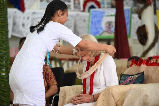 Posjet kraljevskog para Samoi